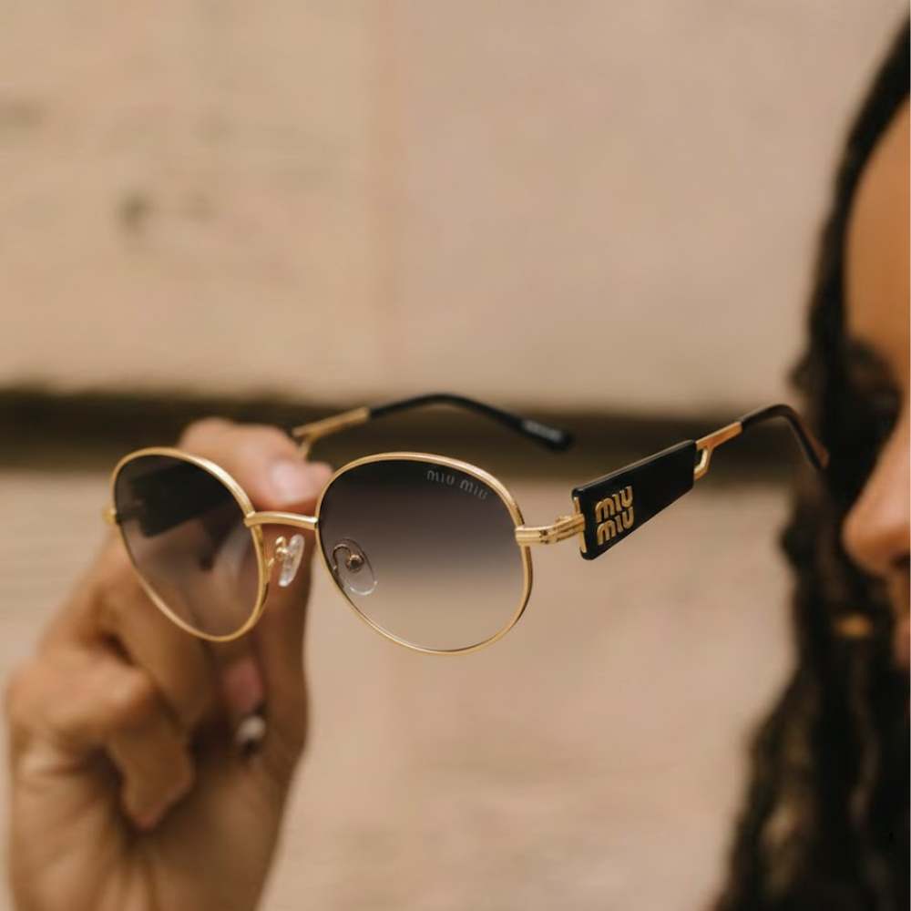 Gafas Miu Miu Gold