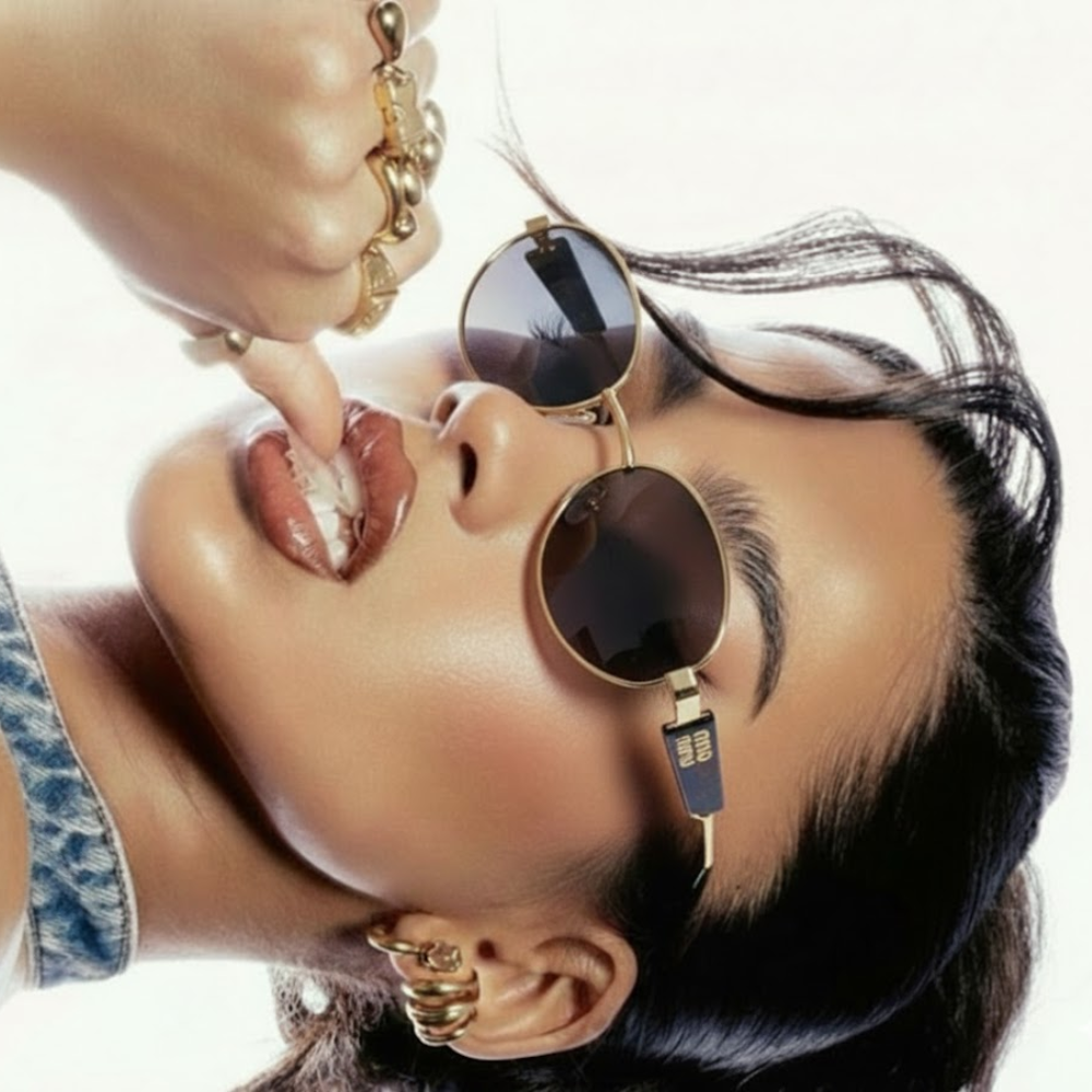 Gafas Miu Miu Gold